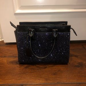 NWOT Sparkly Dark Blue Handbag